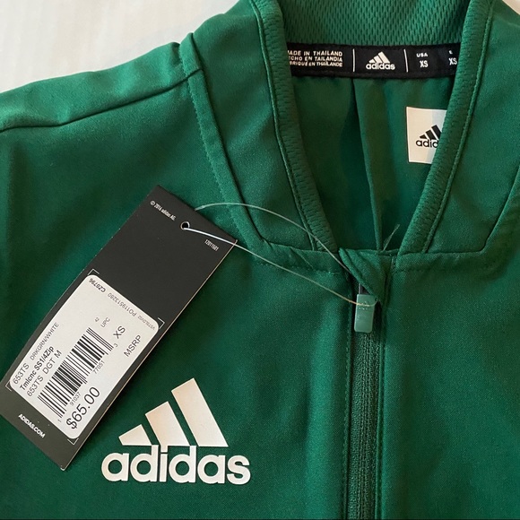 adidas Team Iconic Short Sleeve Quarter-Zip Polo - Picture 6 of 7